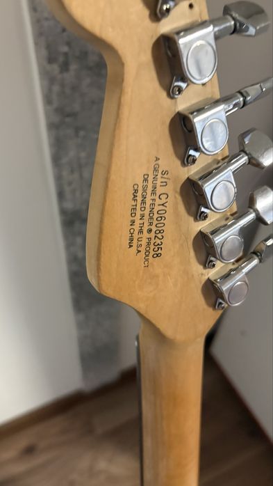 Chitara electrica bullet squier modificata