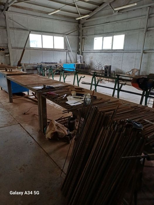 Оборудване от арматурен двор - машини за заготовка на арматурно желязо