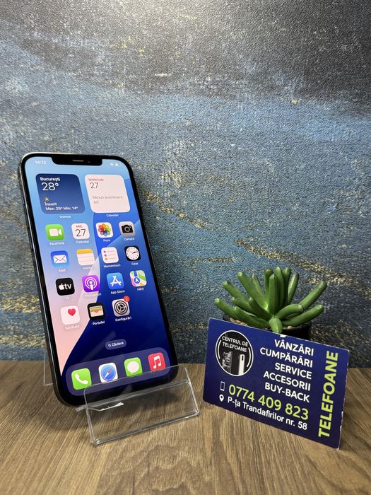 Iphone 12 pro max/128gb/2Ani Garantie Centrul de Telefoane/rate