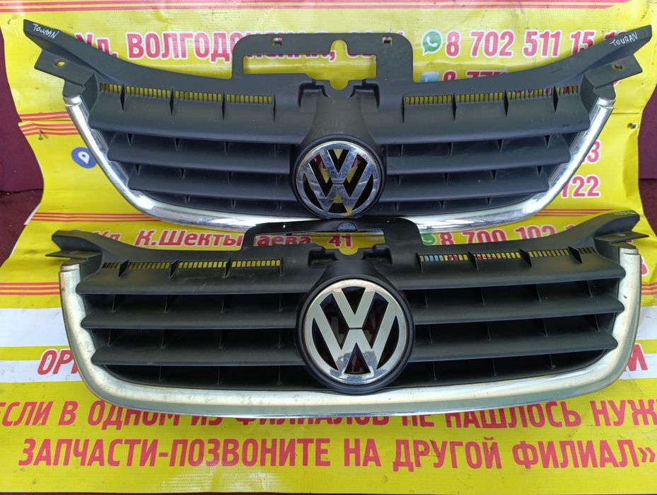 Решетка радиатора на Фольксваген Тоуран