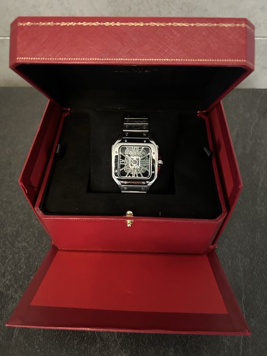 Cartier Santos Skeleton
