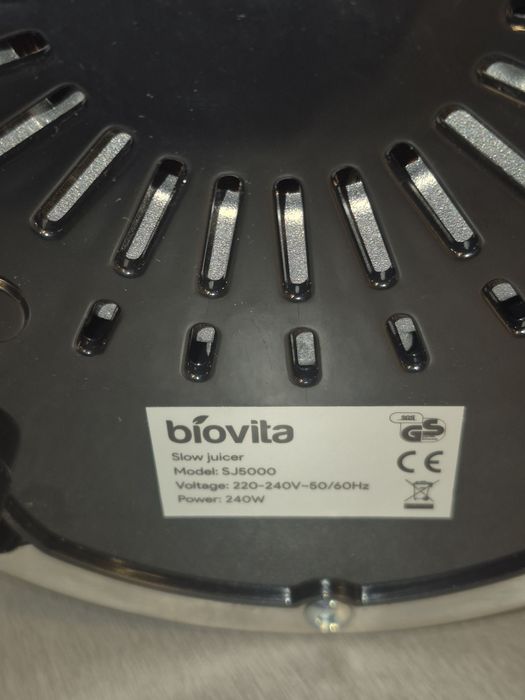 Storcator cu melc biovita SJ5000