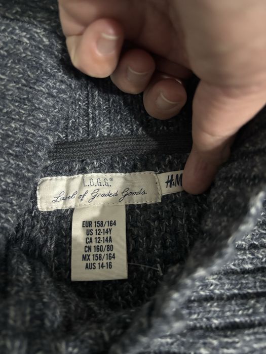 Чисто нов пуловер с шал яка