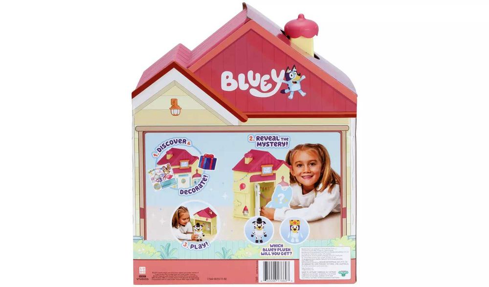 BLUEY Къщата на Блуи с фигурка плюшена играчка