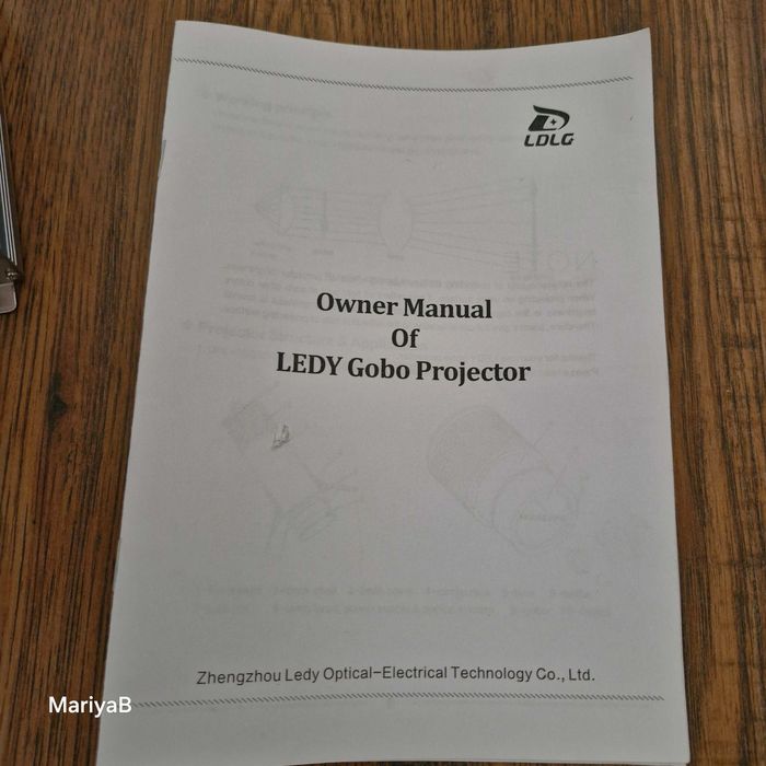 Led проектор DFL-20 на Gobo