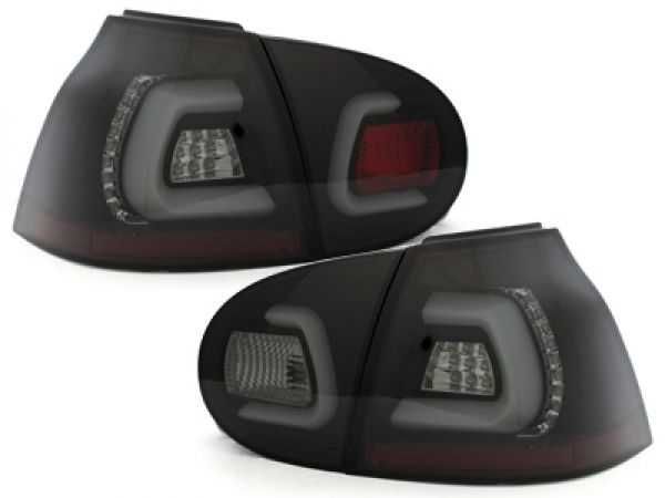 Стопове VW Голф 5 ЛЕД Lightbar Тъмни Опушени Golf 5 LED