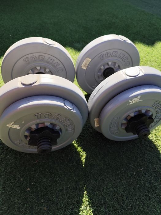 Продам разные гантели