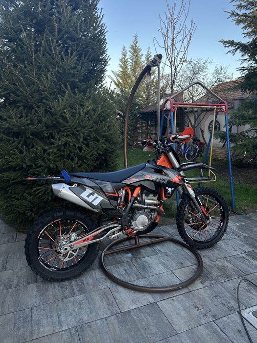 Ktm sxf 2015 ,pornire la buton