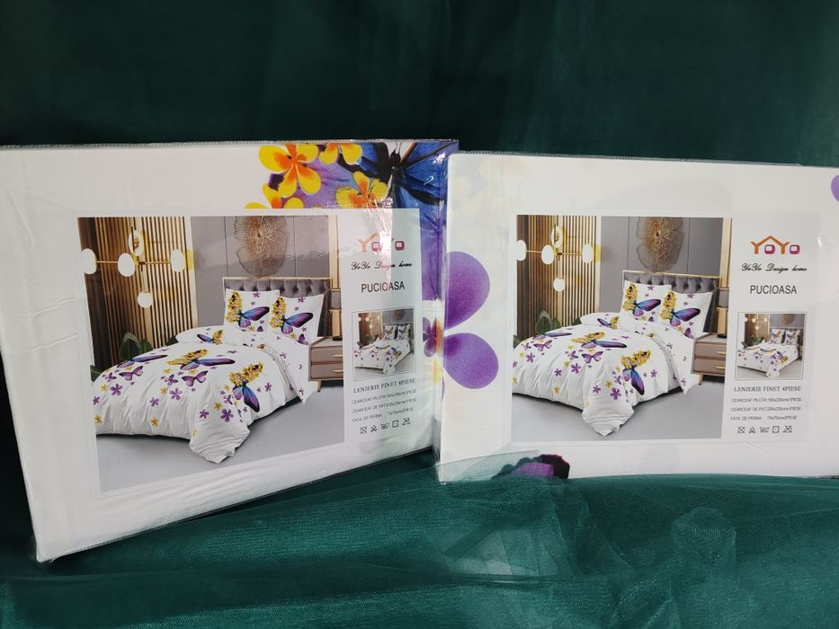 Lenjerii de pat 4 piese