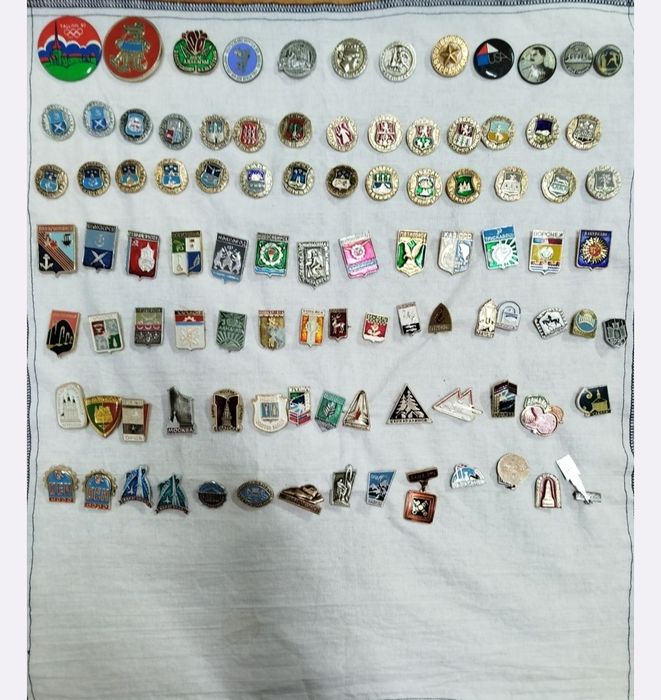 Значки советские коллекционные