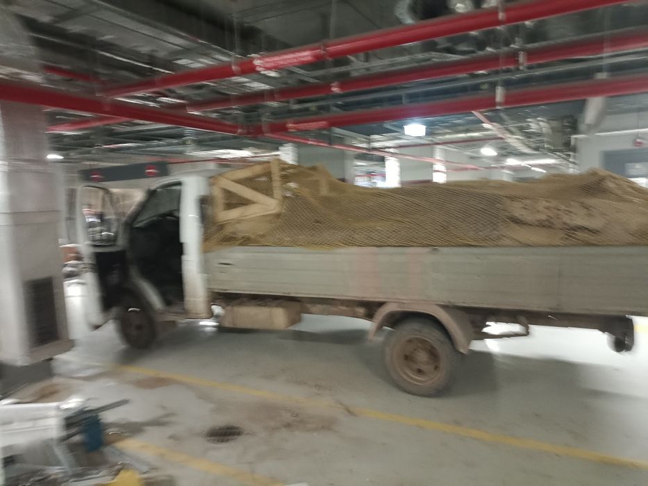 Открытый газель. Услуга вывоз строительного мусора и мебели