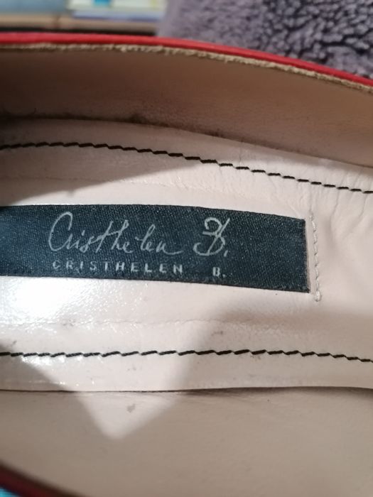 Pantofi din piele naturala Musette