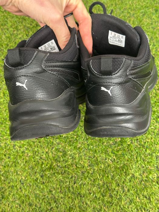 Маратонки Puma - черни и лилави и официални обувки