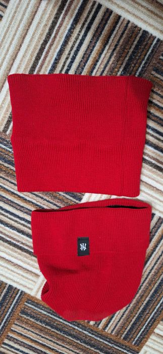 Детская шапка с хамутом