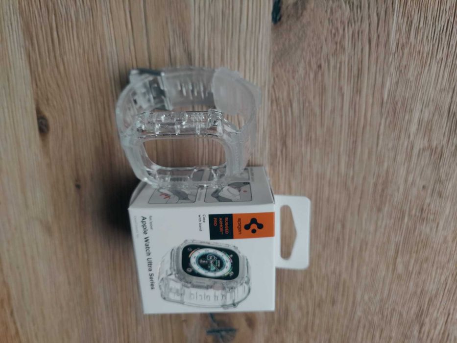 Apple Watch Ultra Series Case - Rugged Armor Pro - Crystal Clear