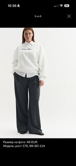 Свитшот Tommy Hilfiger 2-3xl оригинал