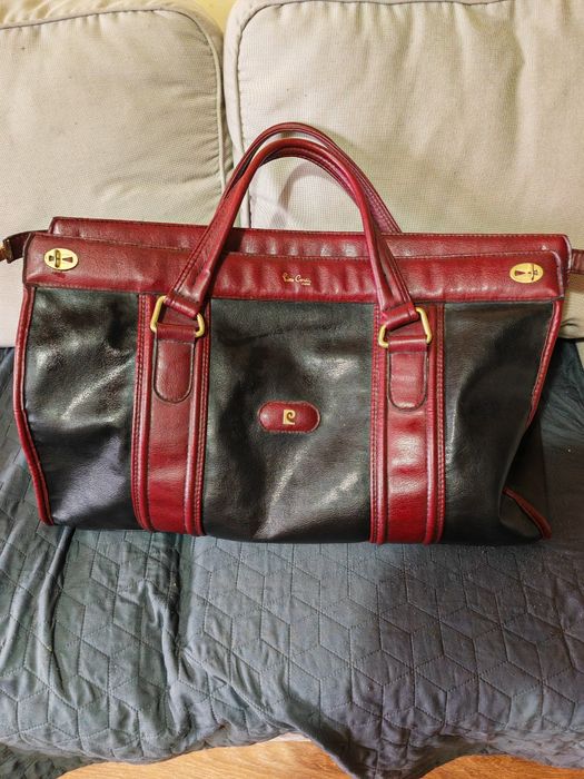Geantă  voiaj Vintage Pierre Cardin originala anii 1990