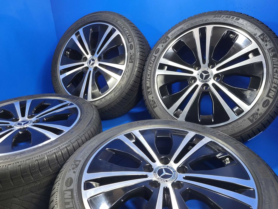 SUPER PRET -Jante OE Mercedes E Klass W213 R18 ca NOI + anvelope bonus