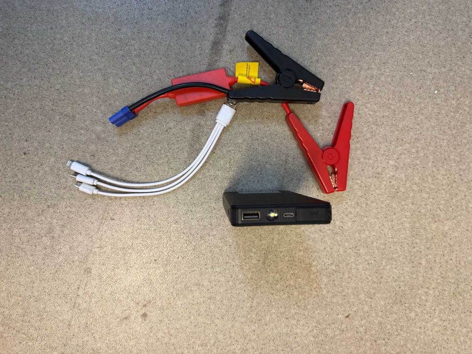 Зарядно стартерна батерия 6Ah 300A лампа RD-JBC15/ Електрожен 160A RD