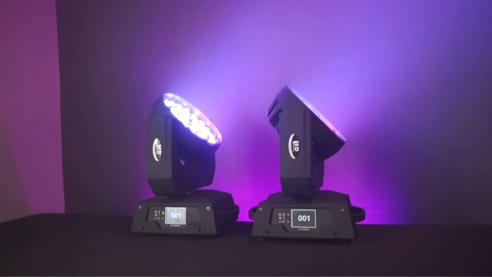 Moving Head Wash 36x18W RGBWA+UV Zoom 6in1