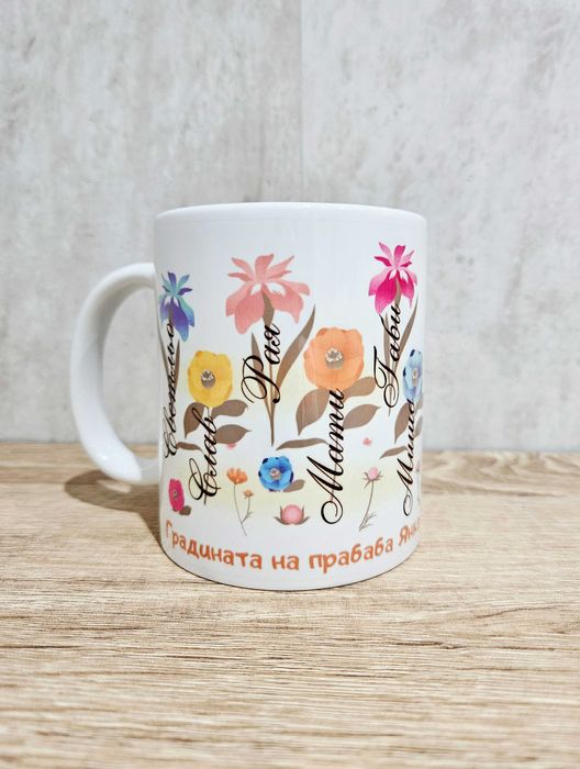 Чаша с ваша снимка и текст