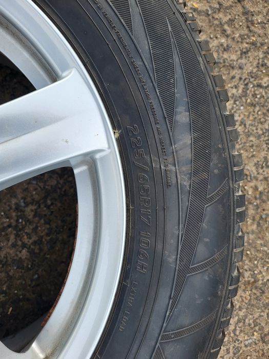 225/65/17 iarnă +Jante VOLVO/FORD 5×108 Et 48
