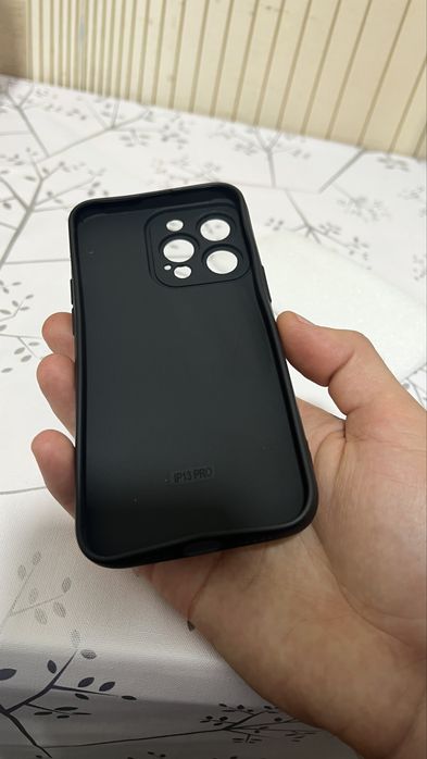 Чехол на iphone 13 pro черный новый