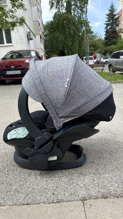 Be safe isofix столче с основа за кола новотодено бебе изофикс iso fix