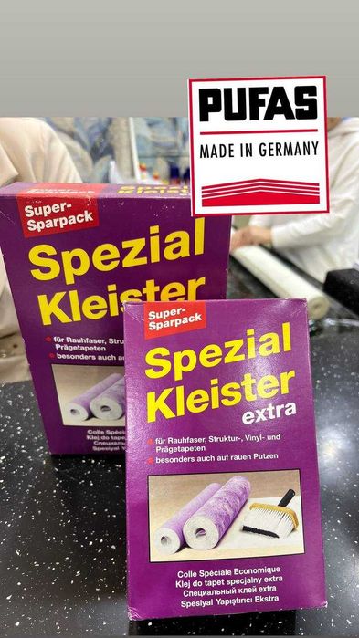 Pufas - Pufapro краска , стеклохолст , клей для обоев и стеклообоев