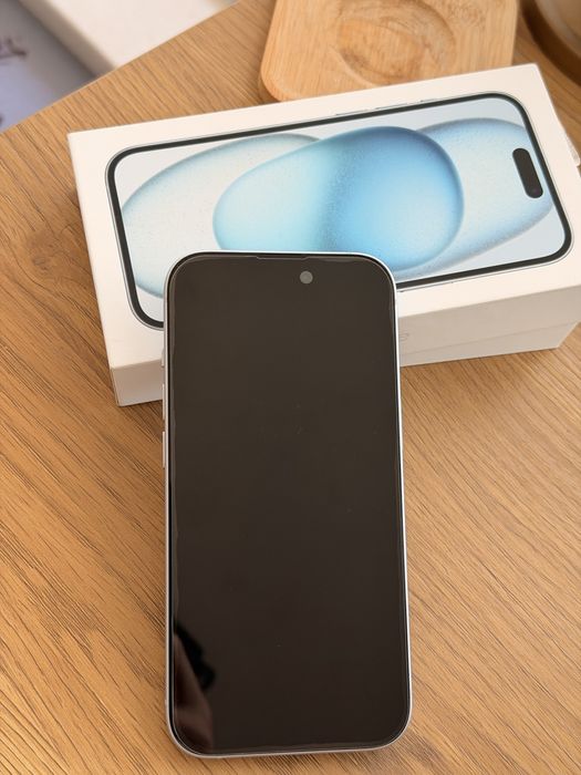 iPhone 15, blue, 128