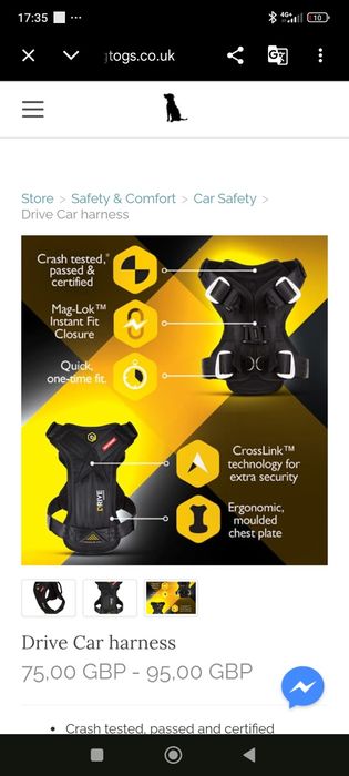 EZYDOG - Drive Harness M