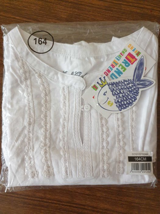 Блуза и туфли для девочки