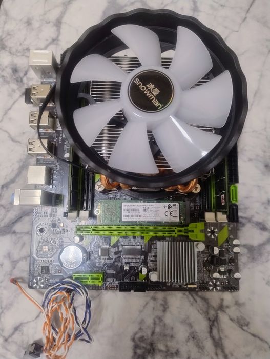 Комплект плата x79 + xeon 1650v2 + 32Gb ОЗУ + 256Gb m.2 ssd