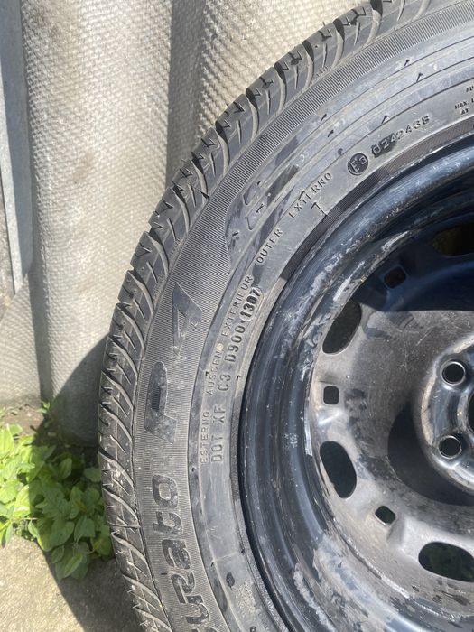 Vand roti rezerva 165 70 R14 vara-iarna 5x100