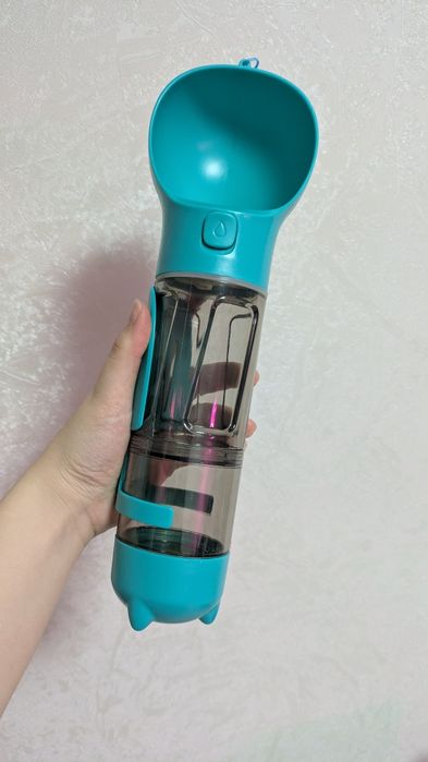 Дорожная поилка и кормушка для животных