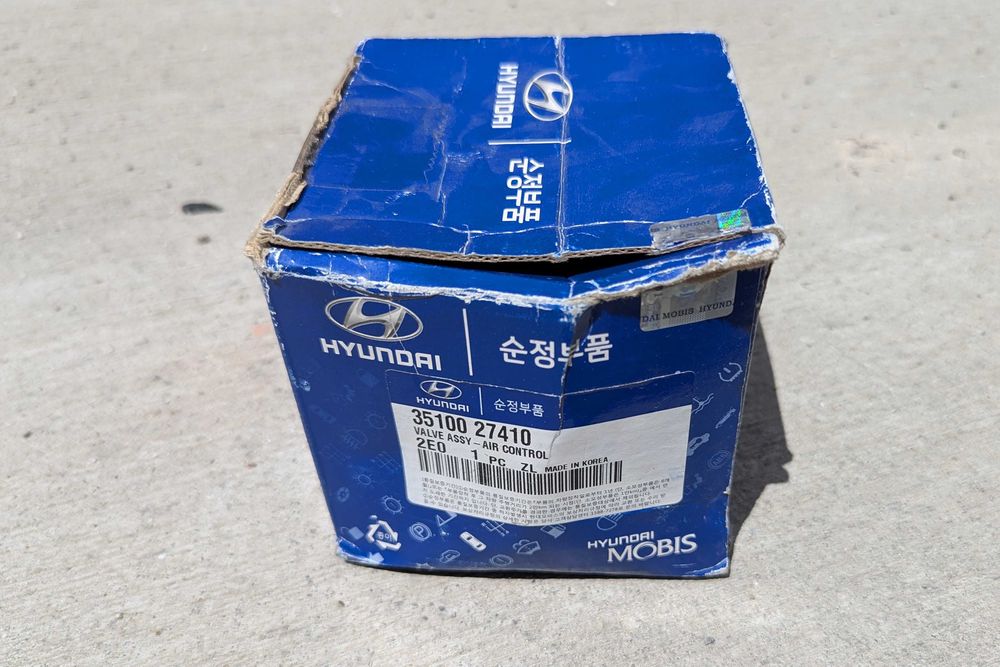 Оригинална дроселова клапа Hyundai/KIA OEM 3510027410