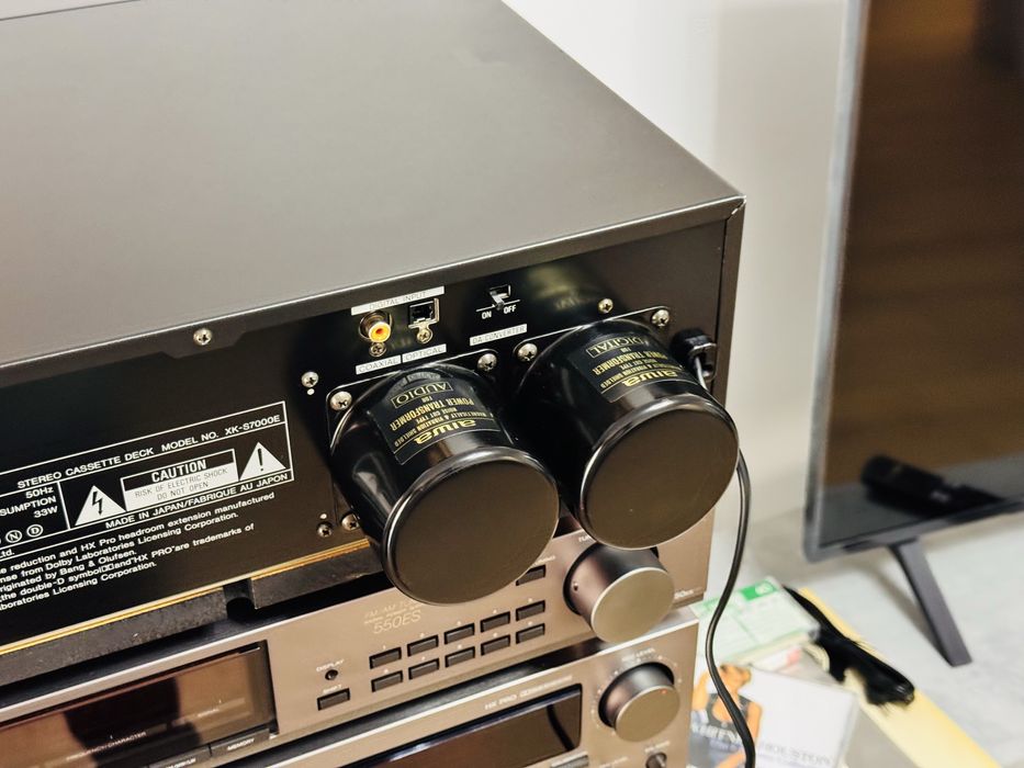 Deck colecție AIWA XK-S7000E,audio/digital,dolby B/C/S, 3Head,11.8 Kg