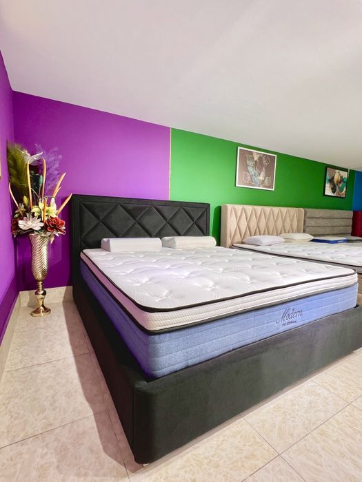 Кровать. Кроват с мягкими бортами и изголовьем в наличии. Nur Matras