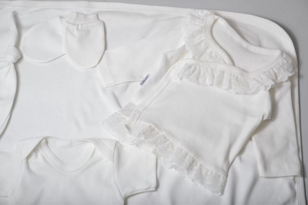 Бебешки луксозен комплект за изписване от 10 части