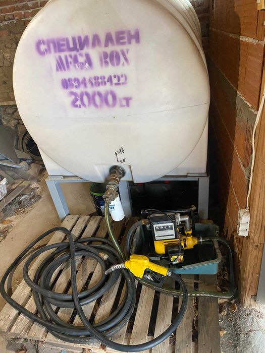 Бидон , резервоар за гориво  2 тона