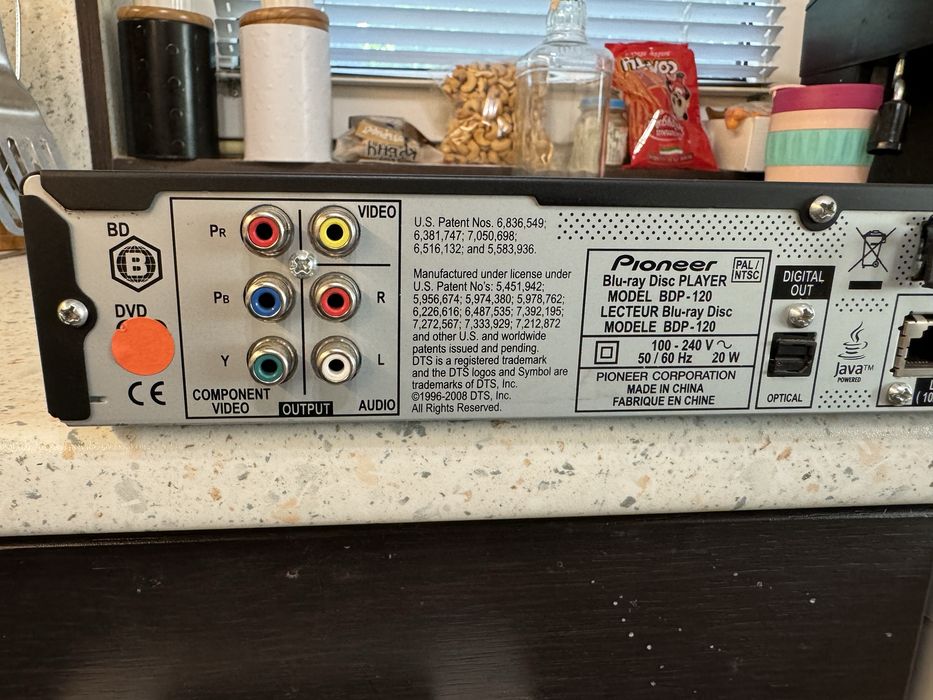 Blu-Ray BDP-120 Pioneer Мрежов