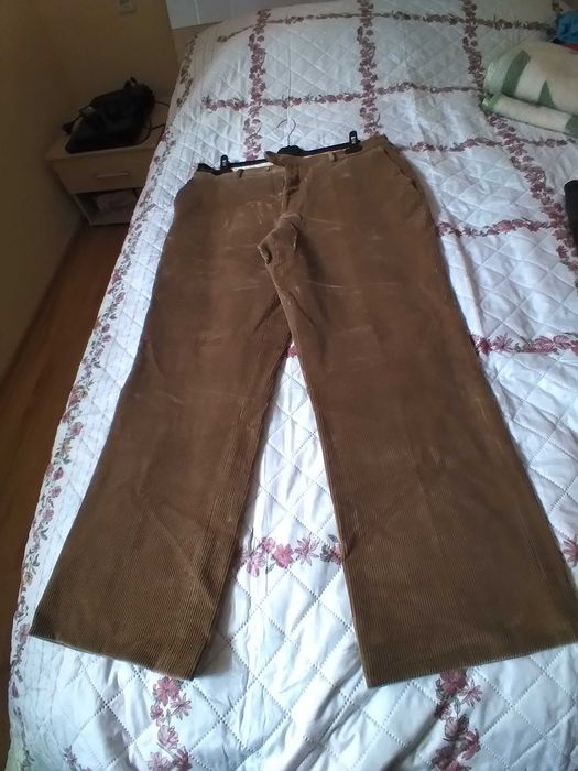 Мъжки джинси  голям намер от едро кадифе