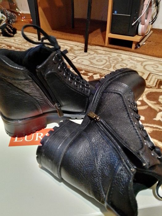 Дамски боти естествена кожа