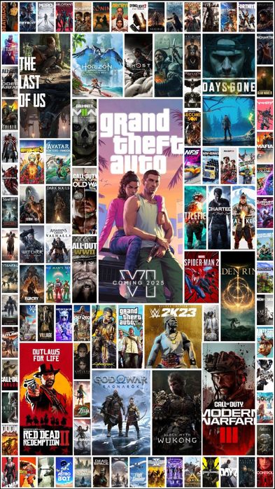 Запись игр на PlayStation 4/5 по низким ценам. Любые игры в наличии.