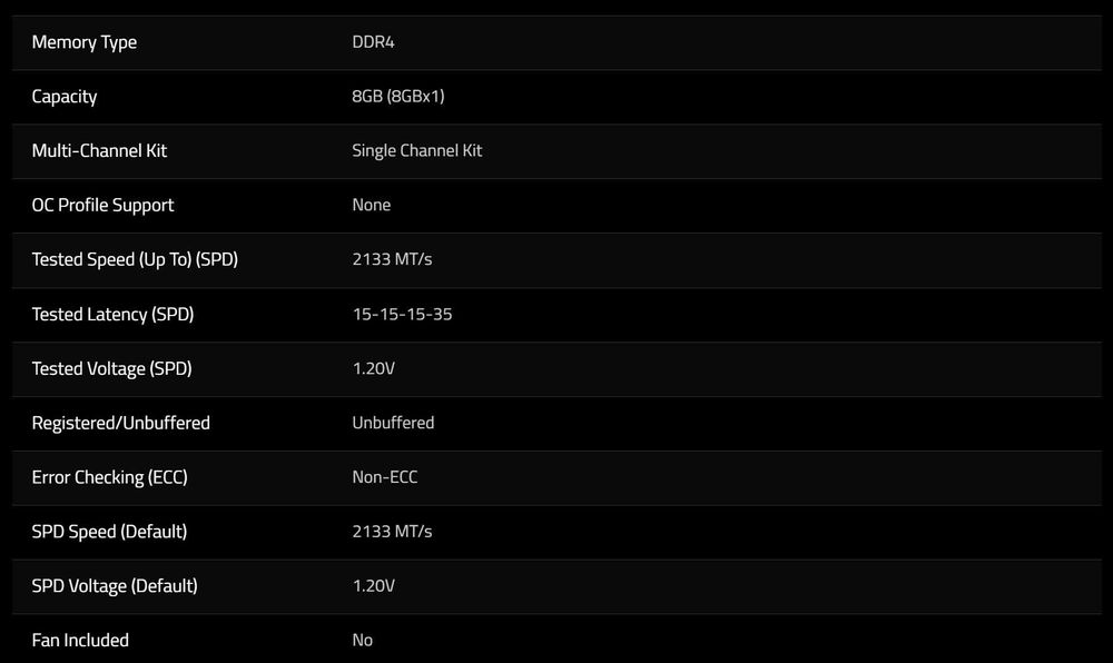 RAM 16GB 2x8gb RAM G.SKILL Value 2133Mhz DDR4 за компютър