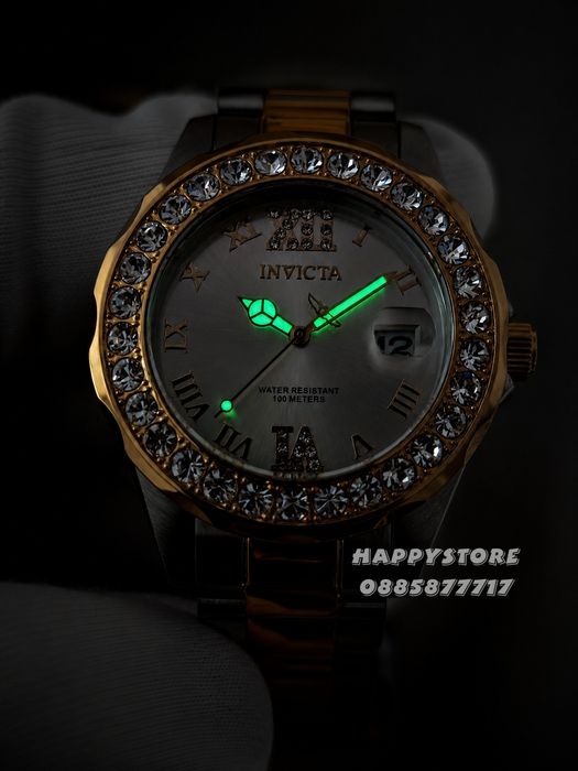INVICTA Pro Diver silver/gold women 38 mm, Инвикта нов дамски часовник