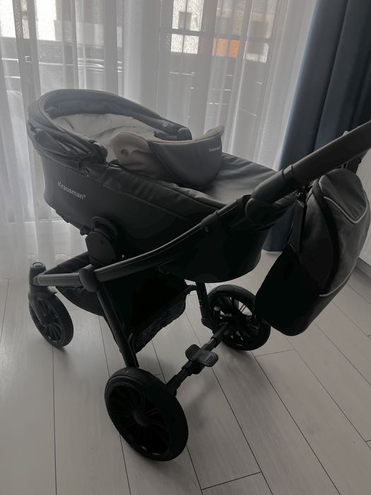 Krausman – Carucior 3 in 1 Rider Soft Grey
