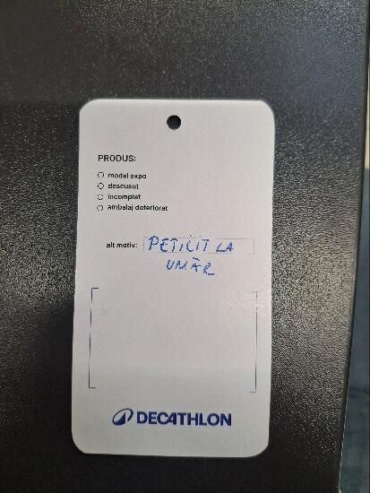 Geacă din puf Trekking la munte Mt500 - produs resigilat Decathlon