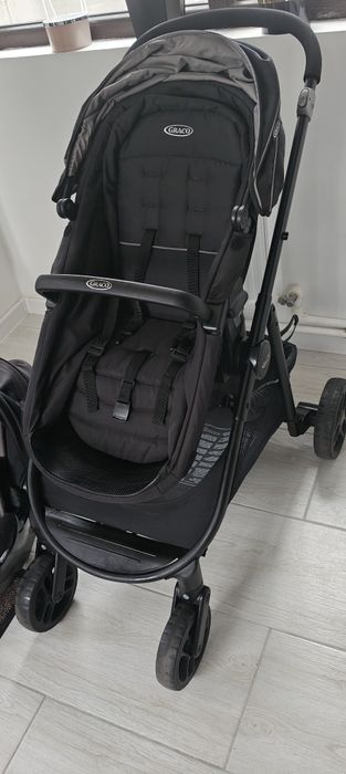 Căruț GRACO + scoica atașabilă + ISOFIX. GRACO