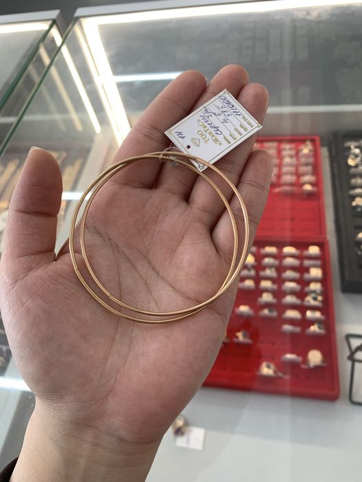 Золото серьги г.Астана